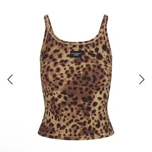 Dolce&Gabanna x Skims COTTON RIB SCOOP TANK